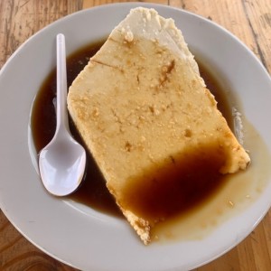 Cuajada con melado