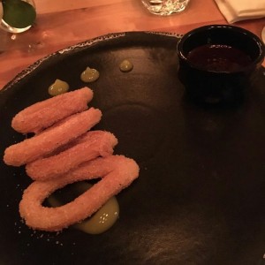 Churros con chocolate 
