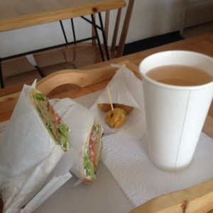 wrap de falafel