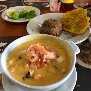 cazuela de mariscos 