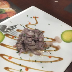 Pulpo al olivo