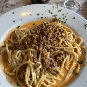 Boloñesa cremosa