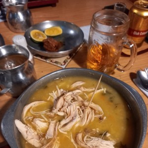 ajiaco de pollo 