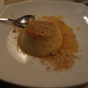 Flan de coco