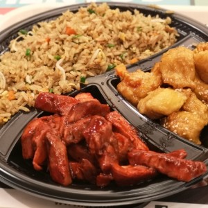wok con costillas