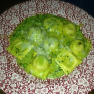 Raviolis Caccio y Pepe