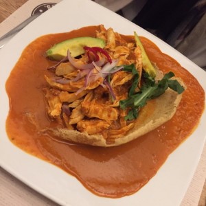 crepe de pollo al estilo peruano 