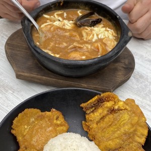 Cazuela mariscos 