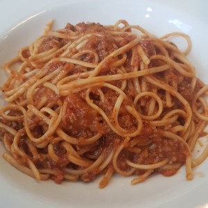 pasta boloñesa 
