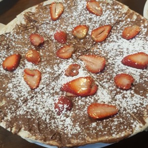 pizza de Nutella 