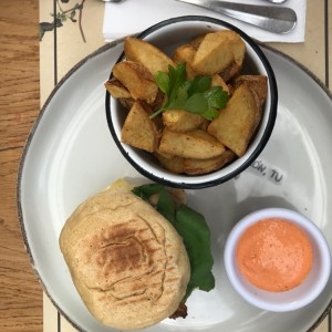 Hamburguesa de pollo