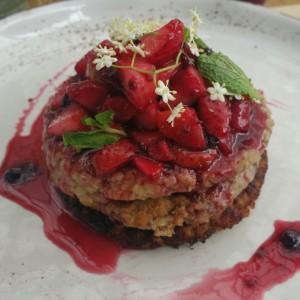 pancake de avena y banana