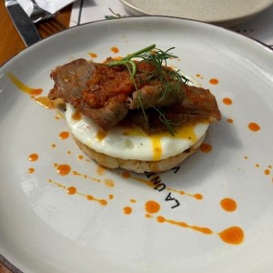 Arepa con bistek