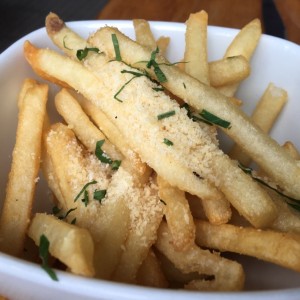 Papas con sal trufada 