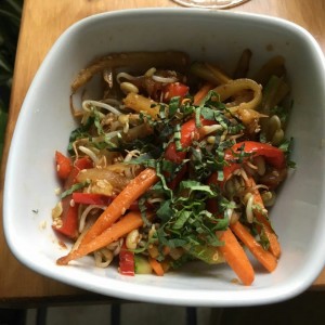 Vegetales al wok