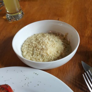 risotto de queso azul 