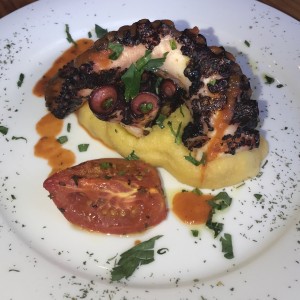 pulpo a la parrilla