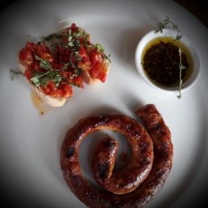 Chistorras con Chimichurri