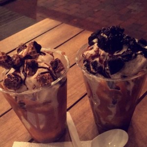 malteada de oreo y hanuta 