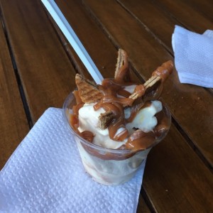 Malteada de Stroopwaffel