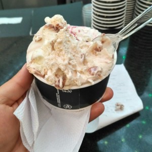 vaso de helado