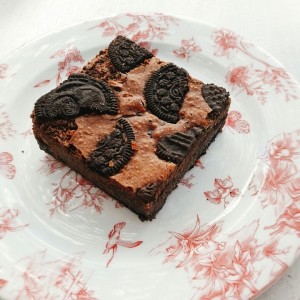 Brownie de Oreo
