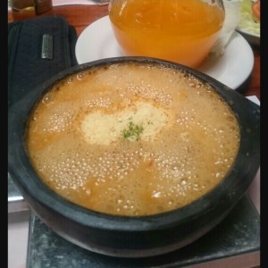 Cazuela de mariscos