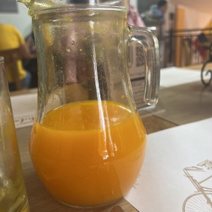 Jugo de mandarina! Buenisimo!!!