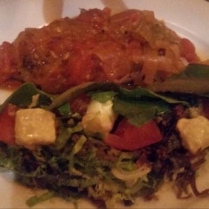 filete de pescado encebollado