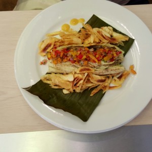 Envuelto de pollo coloquial