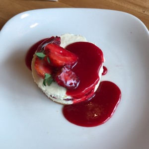 Cheesecake de frutos rojos