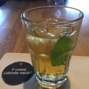 ice tea te verde