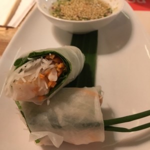 rollitos de papel de arroz