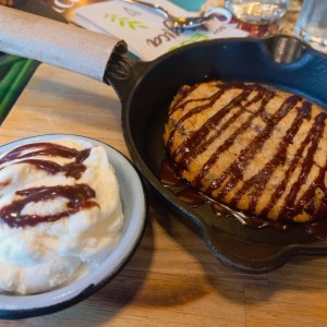 galleta con helado