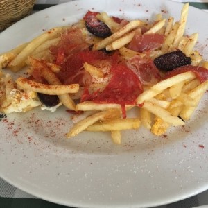 huevos estrellados