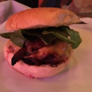 smoking burguer