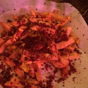 cheese & bacon fries