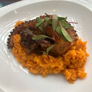 Pulpo puerto Marbella a la parrilla