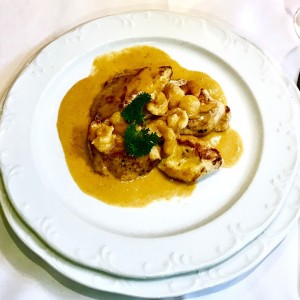 pollo en salsa de la casa 