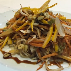 verduras al wok