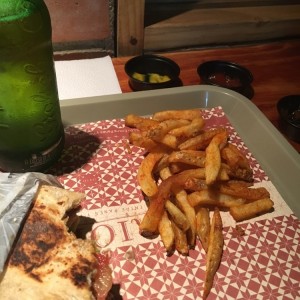 De pollo con papitas