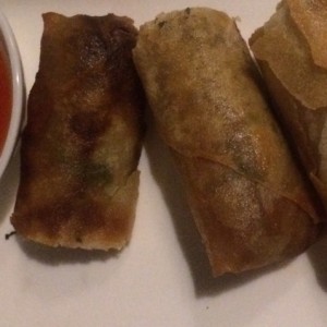 Rollos vegetarianos