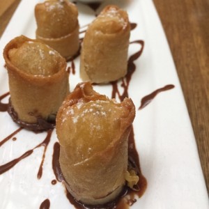 Spring Rolls de Nutella
