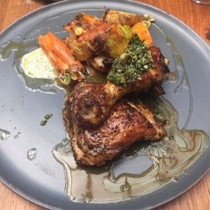 pollo ahumado