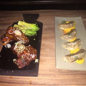 Panca Ribs & Inka Gyoza