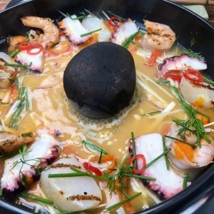 Hot Rock Ceviche