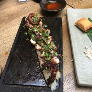 pulpo parrillado