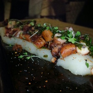 pulpo a la parrilla