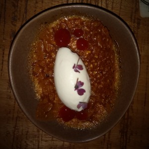Creme brulee chai