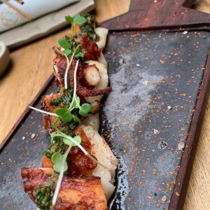 Pulpo a la parrilla